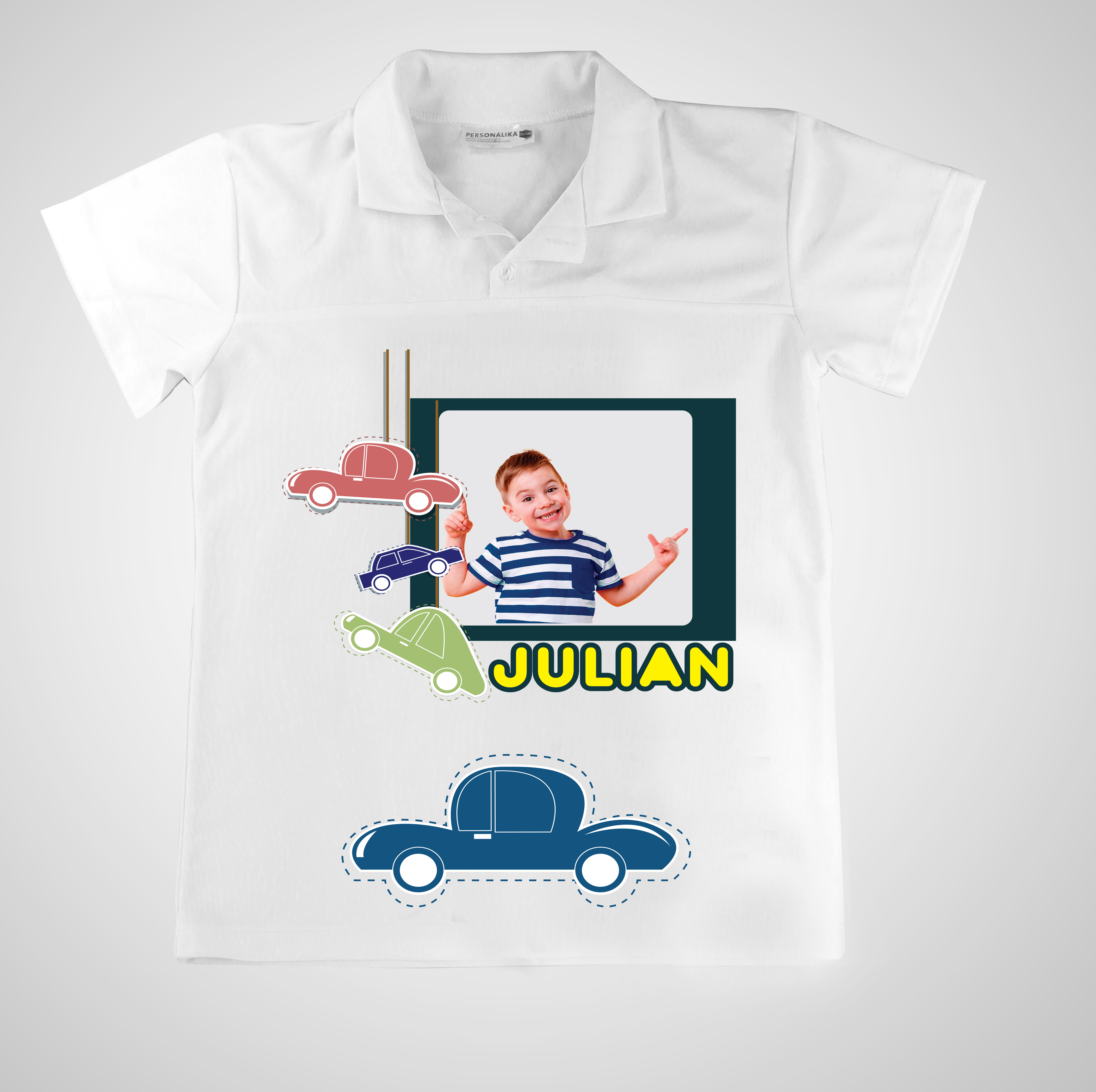 Camiseta Tipo Polo para niño@